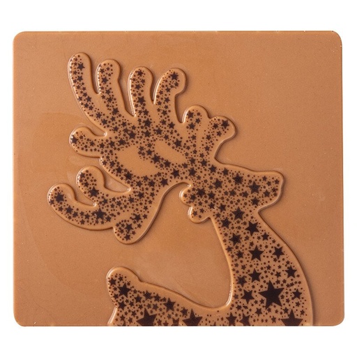 [08054958] 2015467 STAR REINDEER LOG 9X8CM 40PCS