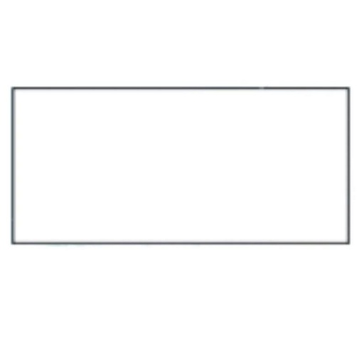 [60180079] ETIQUETTES KENDO BLANCHES AMOVIBLES 2,6X1,2CM  BOITE DE 10 ROULEAUX DE 1500PCS