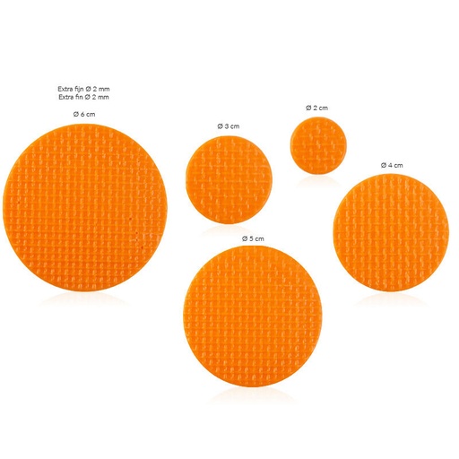 [08034229] *FF*2034360 ASSORTMENT DE RONDS ORANGES 75PCES ***S/CDE***