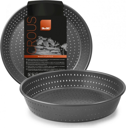 [50804038] IBILI "CROUS" CAKE MOLD 24XH4.0CM PERFORATED