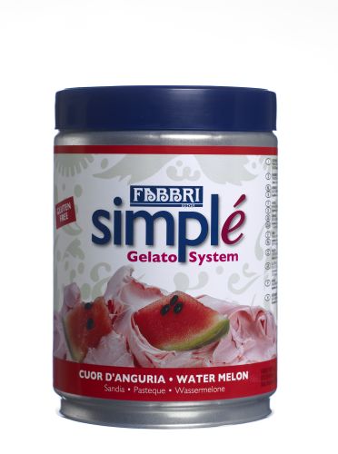 [07062109] FABBRI SIMPLE WATERMELON FLAVOR 1.5KG