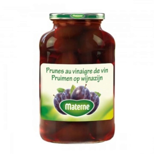 [05100553] MATERNE PRUNES ENTIERES AU VINAIGRE 700GR