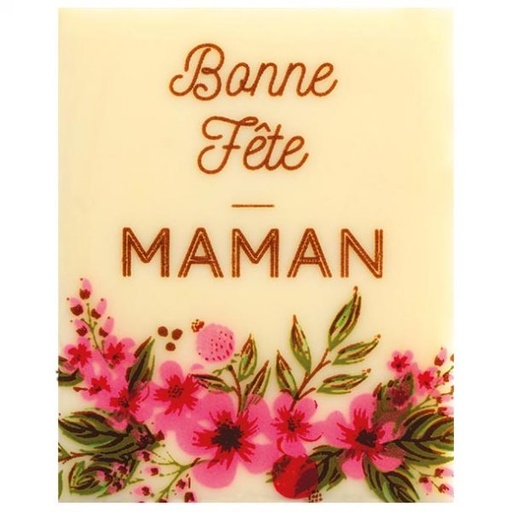 [08056936] 061031 PCB RECTANGLES CB UN BOUQUET POUR MAMAN 5X4CM 70PCES ***S/CD***