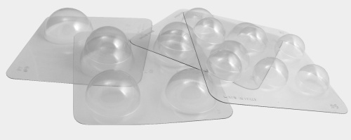 [54402157] KIT 4 HALF SPHERE POLYCARB XDIAM 60/65/75/90MM