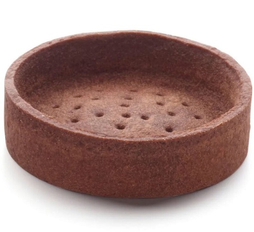 [04030375] PIDY TRENDY CHOCOLADE SHORTBREAD TARTLET DIAM*7CM*96STUKS
