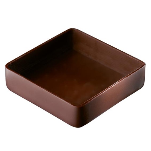 [08056186] 008990 PCB SQUARE SHELLS CN 3X3 CM H. 0.8 CM 350PCES ***S/CD***