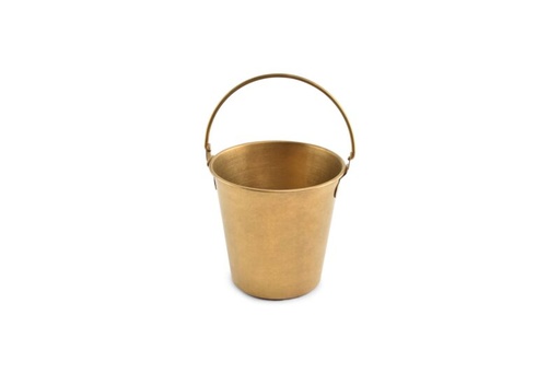 [60252024] BONBISTRO VINTAGE GOLD BUCKET 13.5XH13.0CM - 791460