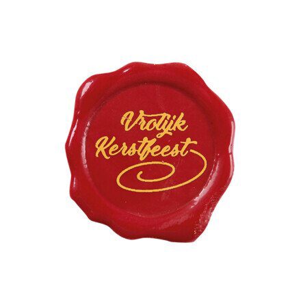 [08030096] 2013474 STEMPEL VROLIJK KERSTFEEST 3 CM 175ST ***S/CD****