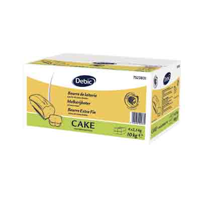 [05010221] DEBIC BUTTER 82% CAKE GOLD 4 X 2.5KG 0900089