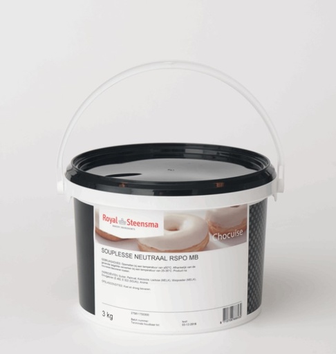 [07031302] RSPO NEUTRALE GLAZUUR ZACHTHEID 3KG