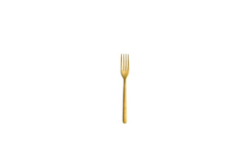 [60251592] COMAS CANADA VINTAGE GOLD CAKE FORK 18%