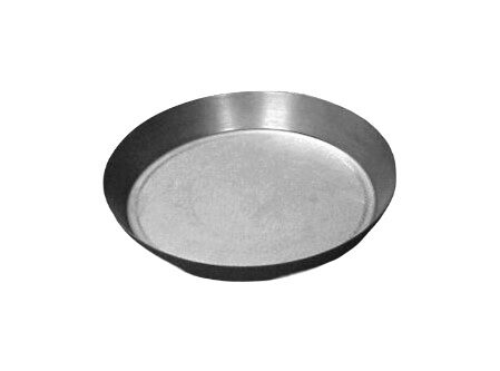 [51411226] PLATINE A TARTE 26CM BORD UNI DROIT 30MM EN ALUMINISE DIT MODELE LIEGEOIS
