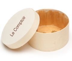 [24503963] COCOTTES + COUV EN BOIS  DIAM 11XHT5,5CM 420ML --CARTON DE 180PCES*SCDE*