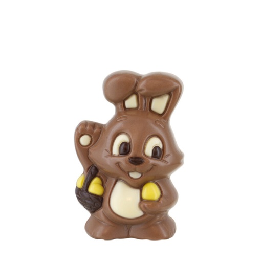 [13030431] CREUX LAPIN NOÉMIE LAIT COLORÉ 7,7CM 24 X 40G