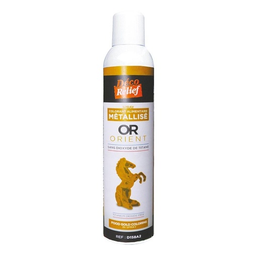 [54300516] DECO-RELIEF COLORING SPRAY GOLD ORIENT 300ML