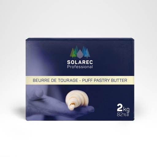 [05010186]  SOLAREC DAIRY PASTRY BUTTER 82% *SHEET* 5 X 2 KG
