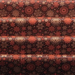 [08056970] 087001 PCB FEUILLES IMPRIMÉES PLUIE DE FLOCONS 40X25 CM 17PCES ***S/CDE***