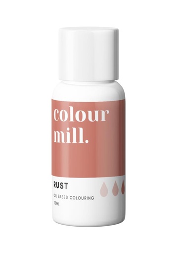 [08055904] COLOUR MILL COLORANT LIPOSOLUBLE RUST-ROUILLE 20ML