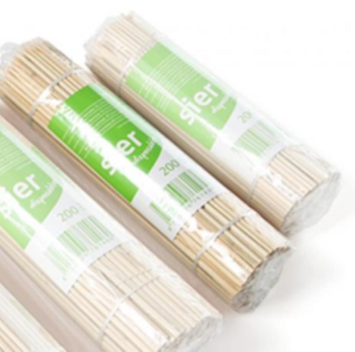 [53522249] SIER BROCHETTES BAMBOUØ 2.5 MM/18CM-PAQUET 200P