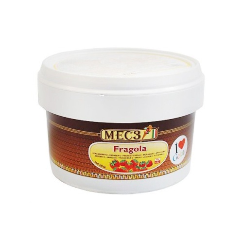 [07010162] MEC3 18031 STRAWBERRY CONCENTRATED AROMATIC PASTE 3KG