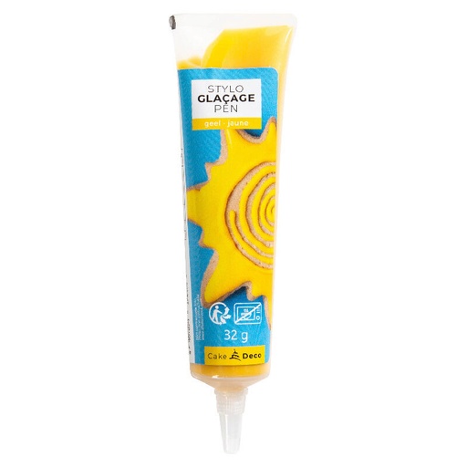 [08054229] *FF*1039795 STYLO SUCRE JAUNE CITRON POUR ÉCRITURE 32G