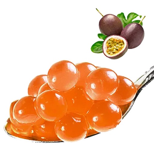 [25101209] BLACK COFFEE FRUITPARELS 3,4KG PASSIEVRUCHTSMAAK VOOR BUBBLE TEA