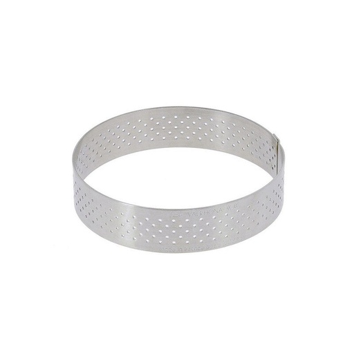 [57659281] DE BUYER PERFORATED STAINLESS STEEL CIRCLE 20.5 X H3.5CM