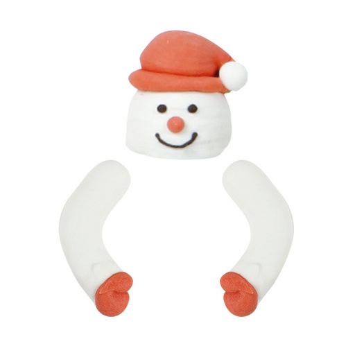 [08030291] *FF*1014332 BONHOMME DE NEIGE 24PCES