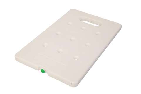 [54101080] PLAQUE EUTECTIQUE BLANCHE GN1/1 53X32.5CM  -3C° BOUCHON VERT