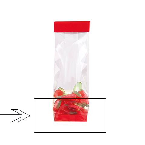 [60700778] BASIS N°2 RODE LAK VOOR ACHTERGRONDZAK 8XX1,5CM 100STKS