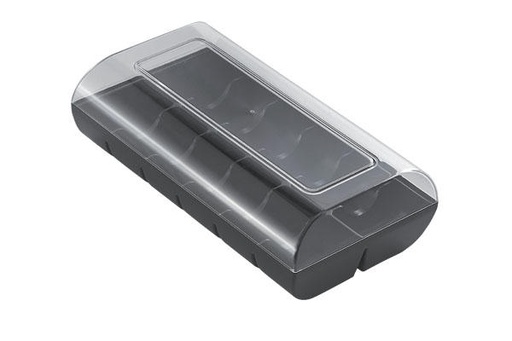 [70407630] SILIKOMART BOITE MACADO NOIRE POUR 12 MACARONS