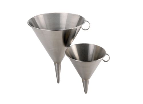 [55071161] STAINLESS STEEL FUNNEL DIAMETER 12 CM WITH FILTER