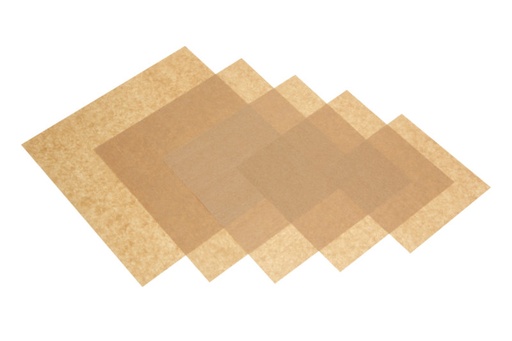 [24503907] ECRU SILICONEN PLAT PAPIER 320 X 320MM 100 VELLEN