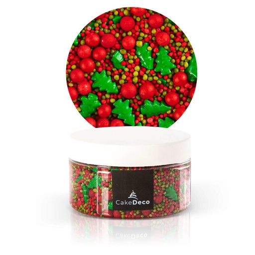 [08054158] 1039241 CHRISTMAS MIX RED/GREEN FIR IN SUGAR 100G