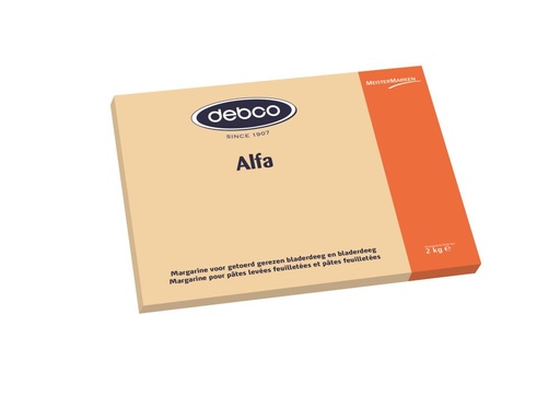 [05020270] DEBCO MARGARINE ALFA LEVEL DOUGH 2KG