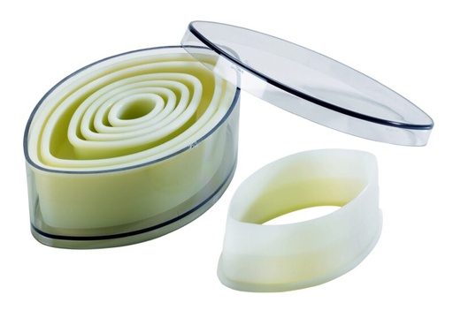 [70408730] EXOGLASS 7P CUTTER GLADDE SCHALEN VAN 2 TOT 11 CM-CH876P