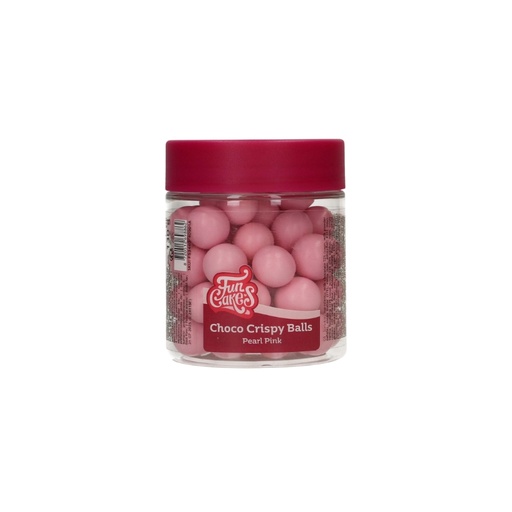 [08052521] FUNCAKES BOULES CHOCO CROUSTILLANTES ROSE 130GR