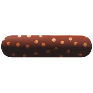 [08056392] 040079 PCB GEBOGEN BLIKSEM CN BRONZEN STIPPEN 3 ONTWERPEN 13,2X3,2 CM 24 STUKS ***S/CD***