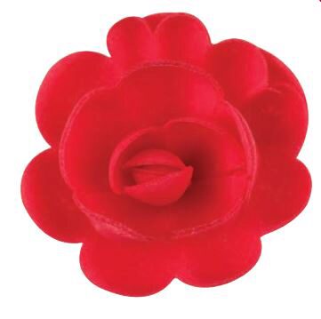 [08050225] RG04.0/12 GROOT ROOS HOSTIE ROOD 50MM AROMA AARDBEI 36 STUKKEN