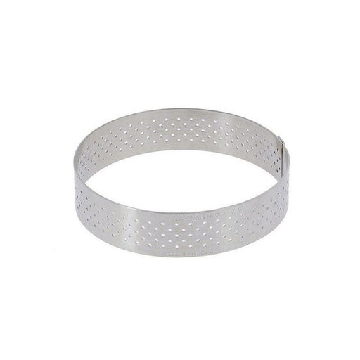 [57659282] DE BUYER PERFORATED STAINLESS STEEL CIRCLE 24.5 X H3.5CM