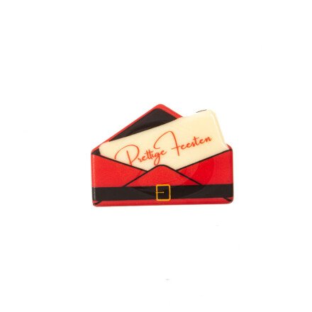 [08054436] 2015658 PRETTIGE FEESTEN CHOCOLATE ENVELOPE PLATE 50X36MM 60 PIECES ***S/CD***