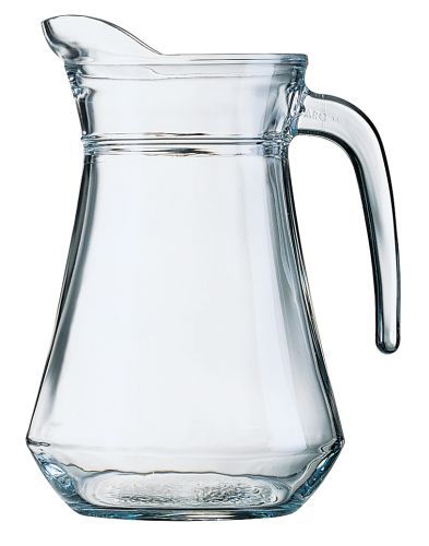 [73800033] ARCOROC PITCHER WITH "SQUARE" HANDLE 1.3 L