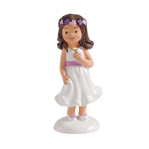 [60800002] COMMUNION GIRL LILOU N°1 H6CM