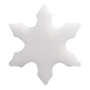 [08057547] 070413 PCB DÉCORS MERINGUÉS PETITS CRISTAUX 3,2X2,8 CM 270PCES ***S/CD***