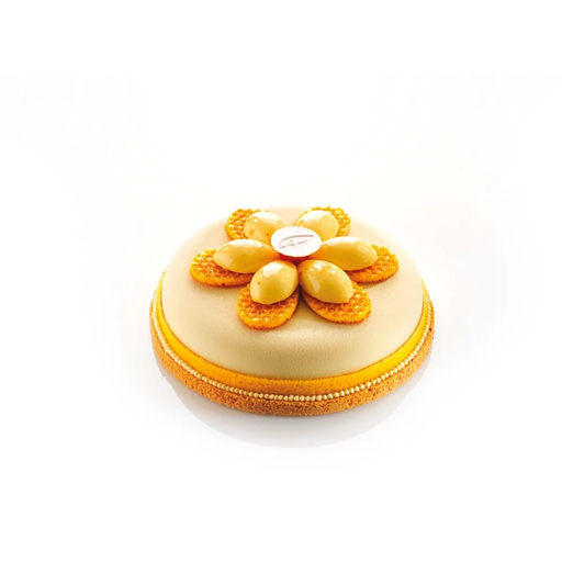 [08057613] 087014 PCB ROUND FLAT ROUNDED ENTREMET MOLDS FOR 100 PCS Ø 18 CM D. 3.5 CM 100PCS ***ON ORDER***