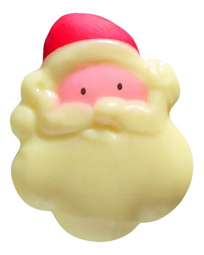 [08056224] 087106 PCB KERSTMAN HOOFDEN CB 4,5X3,7 CM 90 STUKS***S/CDE***