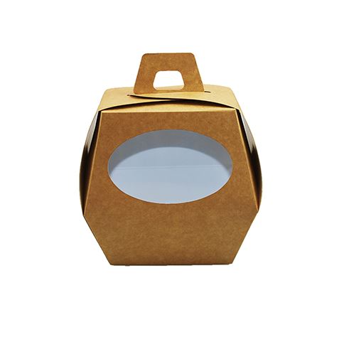 [61704012] BALLOTOEUF N°1 KRAFT WITH WINDOW 14CM 25PCS