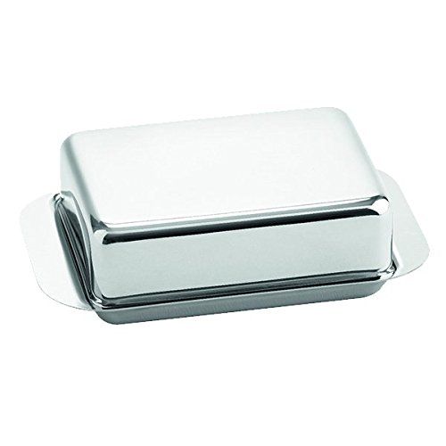 [57659081] WEIS STAINLESS STEEL BUTTER DISH WITH FRIDGE DOOR COVER