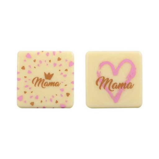 [08032036] 2010774 PLAQUETTE ROSE MAMA 3CM 72PCES***S/CD***
