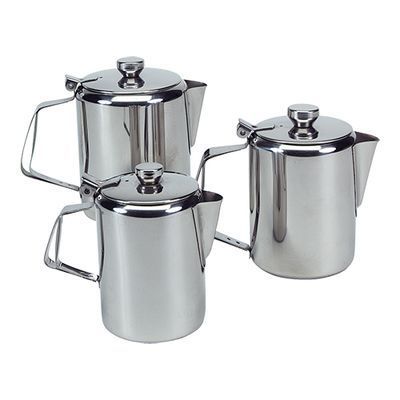 [57660343] CAFETIERE INOX 0.6 L HT 13CM DIAM 9CM